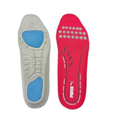 New PUMA Men's Us 9-12  Ever Cushion Arch Support Poron Comfort Trainer Insoles
