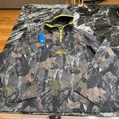 adidas Originals Camo Jacket Q1 Olive Strata JD5417 Mens Sz XL NWT