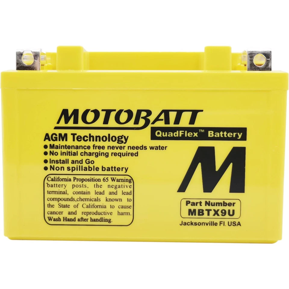 Motobatt Battery For Honda SLR650 650cc - Image 2 of 4