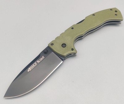 Cold Steel Messer 4-Max Scout Lockback OD Green Backlock