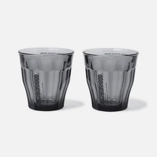 Neighborhood Logo Duralex Glass Set Grey