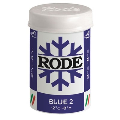 Rode P34 Ski Wax Blue -2°C/-8°C 45g Steigwachs Gripwachs Wax Wachs