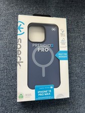 Speck Presidio2 Grip Apple iPhone 15 Pro Max- Coastal Blue Magsafe Friendly