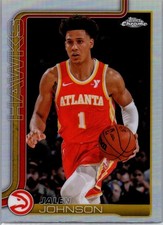 2025-26 Topps Chrome Jalen Johnson #56 Refractor