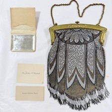 Antique Art Deco Beaded Evening Bag