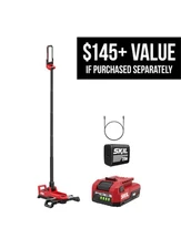 SKIL 12-volt 2500 -Lumens LED Battery-operated Rechargeable Stand Work Light