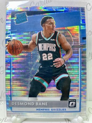 2020-21 Optic Silver Pulsar #180 Desmond Bane Rookie RC Memphis Grizzlies