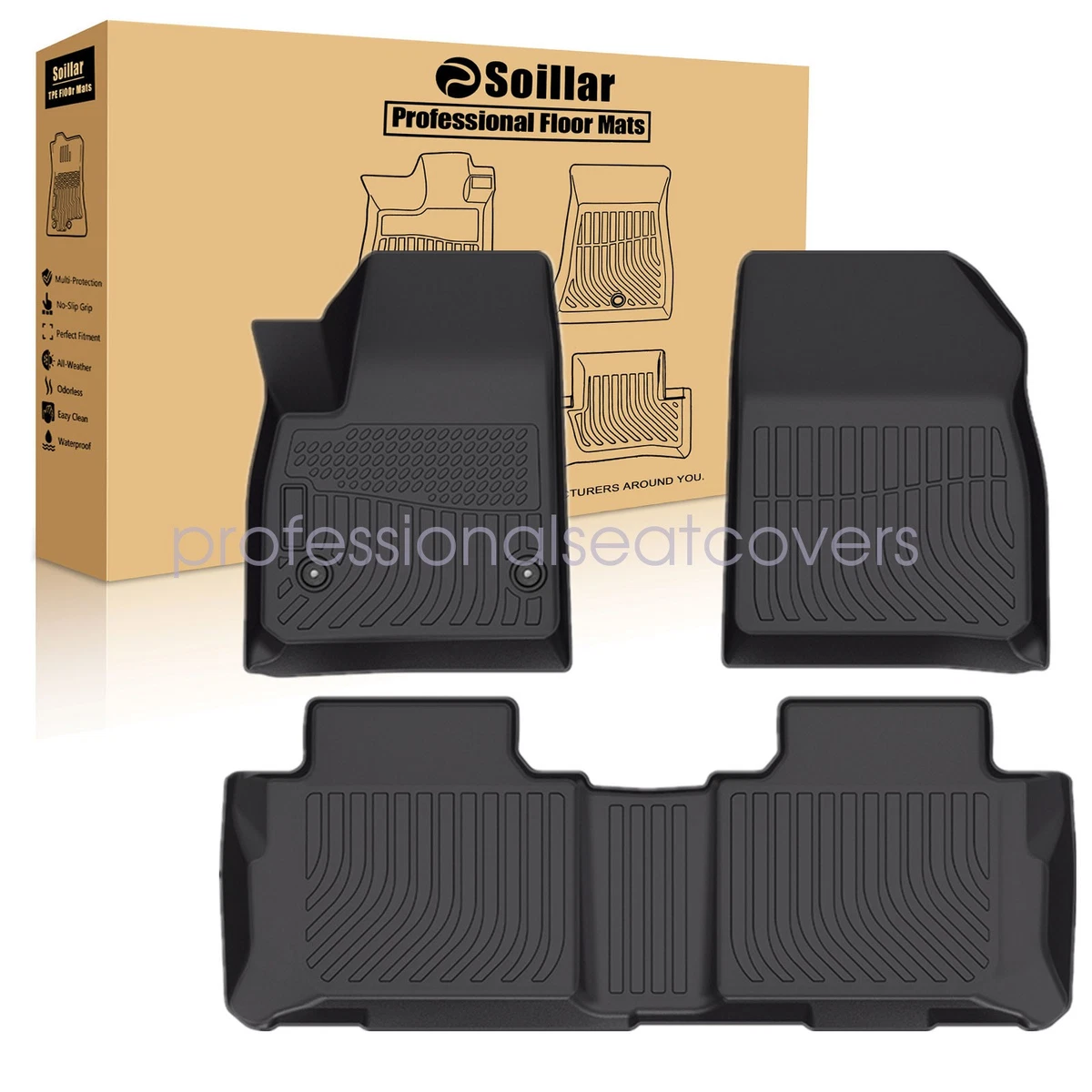 Tapete De Carga Y Respaldo Para Chevy Trailblazer 2021-2025, | Meses