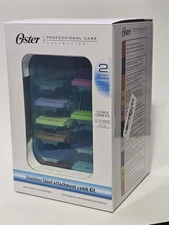 Oster Stainless Steel Universal Comb Attachment 10 Pack 78936-100 Storage Case