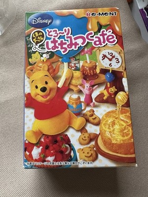Re-Ment Winnie the Pooh Hunny Cafe Hunny Chiffon Cake NEW, Opened Box, Mini 