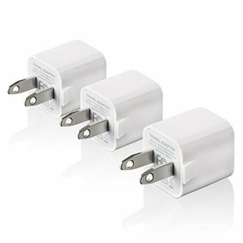 HONGGE USB Wall Charger 1A/5V Universal Portable Travel Adapter Speed 1.0A
