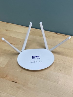 Kuwfi 4G LTE Wireless Router 300MBPS No Power Cable 0931