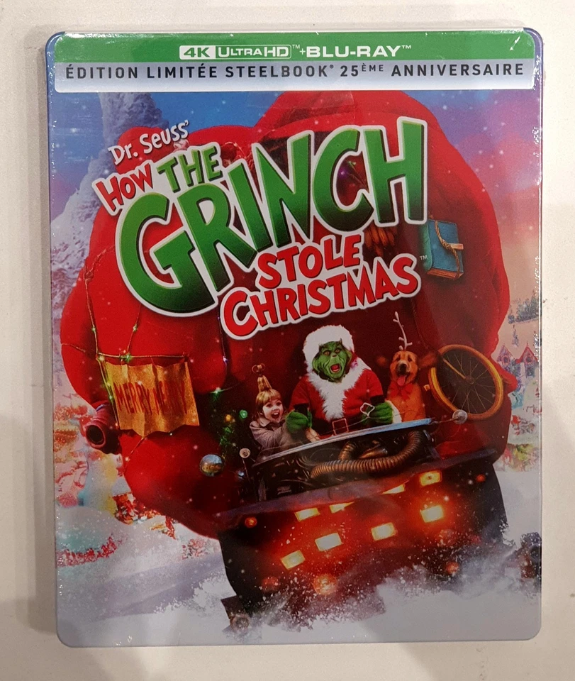 Le Grinch Steelbook 25ème Anniversaire - Photo 1/2