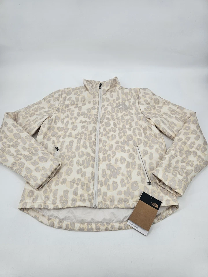Новый с Ярлыками North Face женщин кремовый леопард печать Tamburello куртка размер S - Изображение 2 из 4
