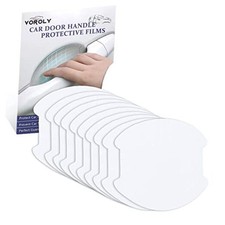 10 Pcs Car Door Handle Cup Scratch Protector Transparent Door Handle Cup Large