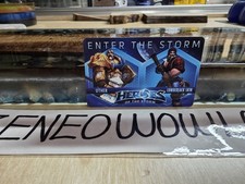 Heroes Of The Storm Hero And Skin Card BlizzCon 2015 UNSCRATCHED