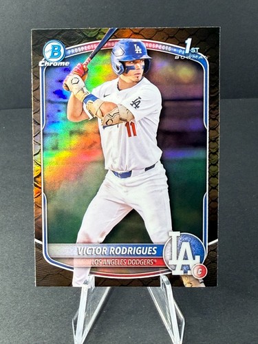 Los Angeles Dodgers - 2025 Bowman 7 Card 1st Bowman Paper & Chrome & Parallels - Picture 6 of 15