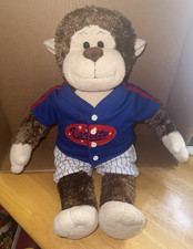 RETIRED Build-A-Bear Workshop Magnificent Monkey Brown Plush Stuffed Animal