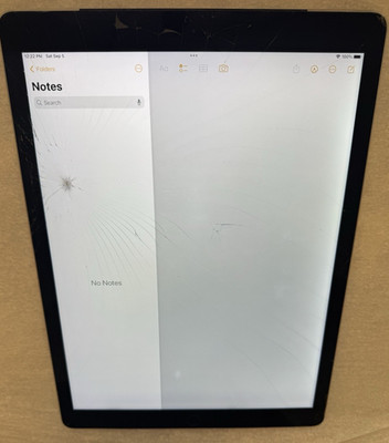 Apple iPad Pro 12.9'' A1652 128GB Gray (WIFI+Cellular) Unlocked FAIR (READ)