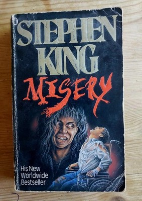 Stephen King MISERY 1988 New England Library PB second Impression Good Condition