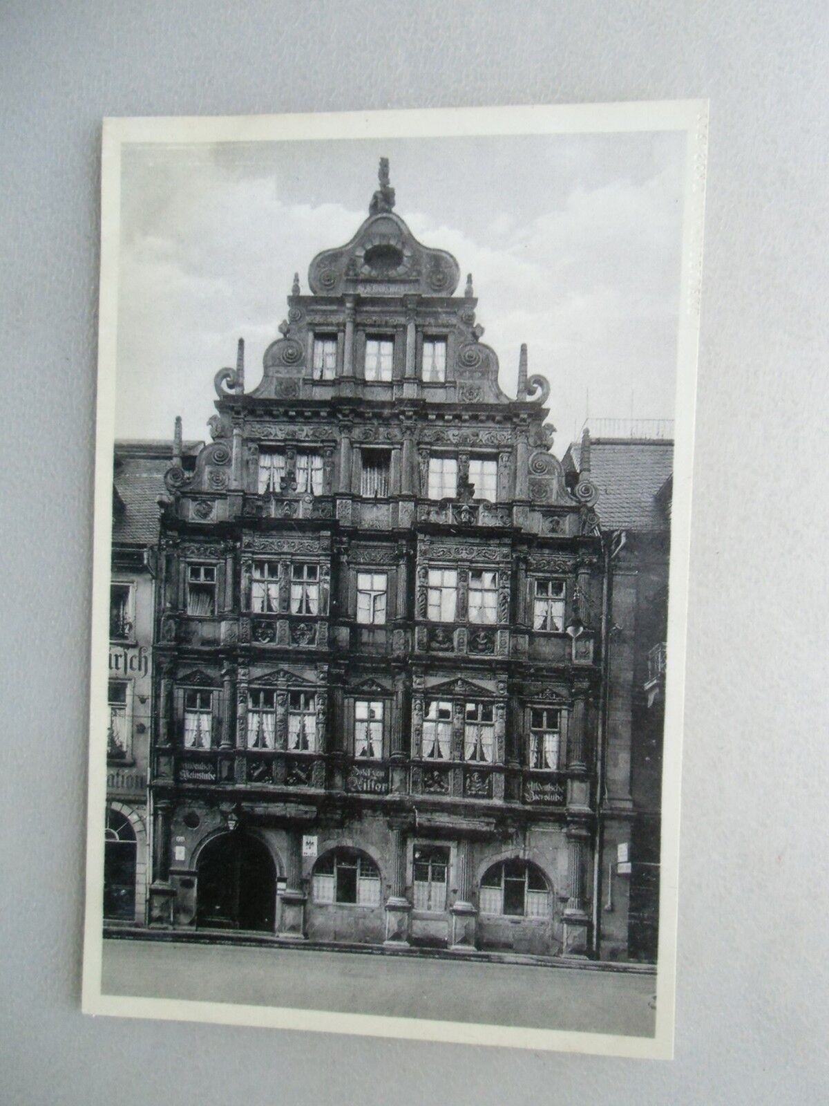 Ansichtskarte Heidelberg Hotel und Rest. zum Ritter