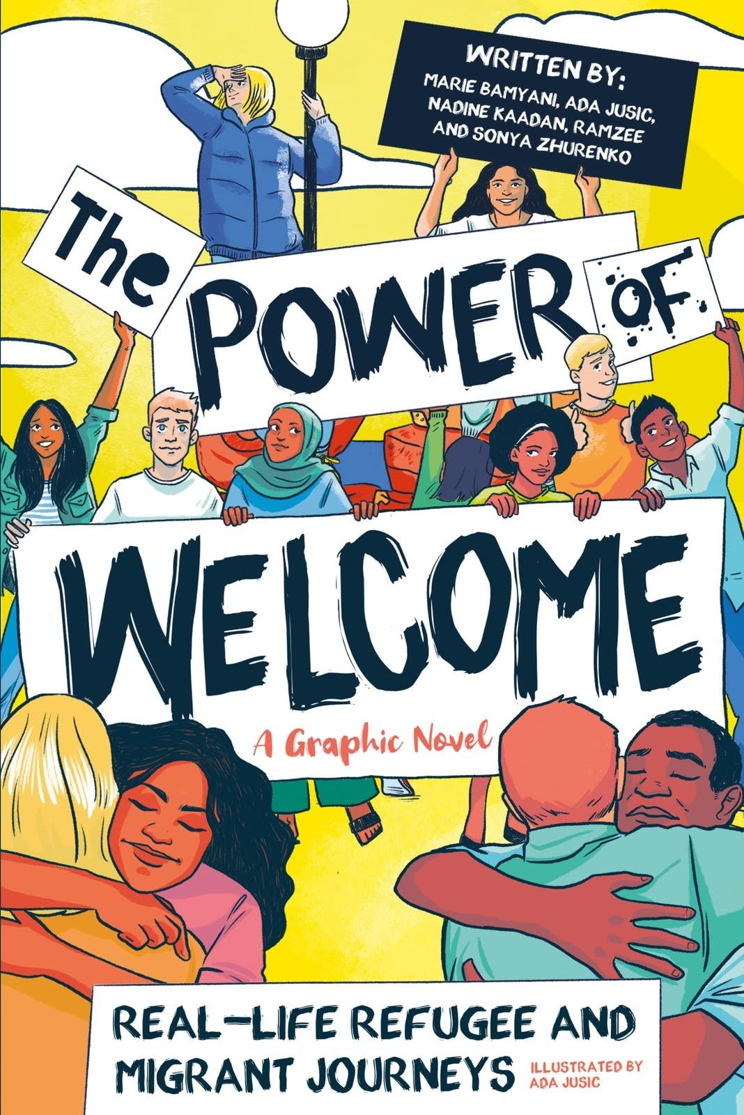 Nadine Kaadan Unisex Multicolor Power Of Welcome: Real-Life Refugee & Migrant Journeys Paperback - Image 7