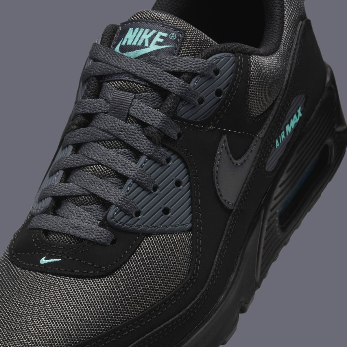 Nike Air Max 90 Black Tiffany HV6224-001 Men's Size New | eBay