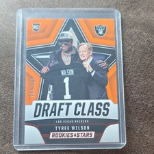 2023 Panini Rookies & Stars Tyree Wilson Draft Class Orange Rookie /125 DC-17