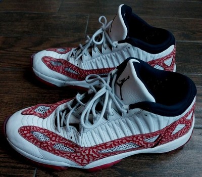 Jordan 11s Red Shoes Retro Lows IE Gym Varsity Kicks 2017 Sneakers Men's 12 Nike