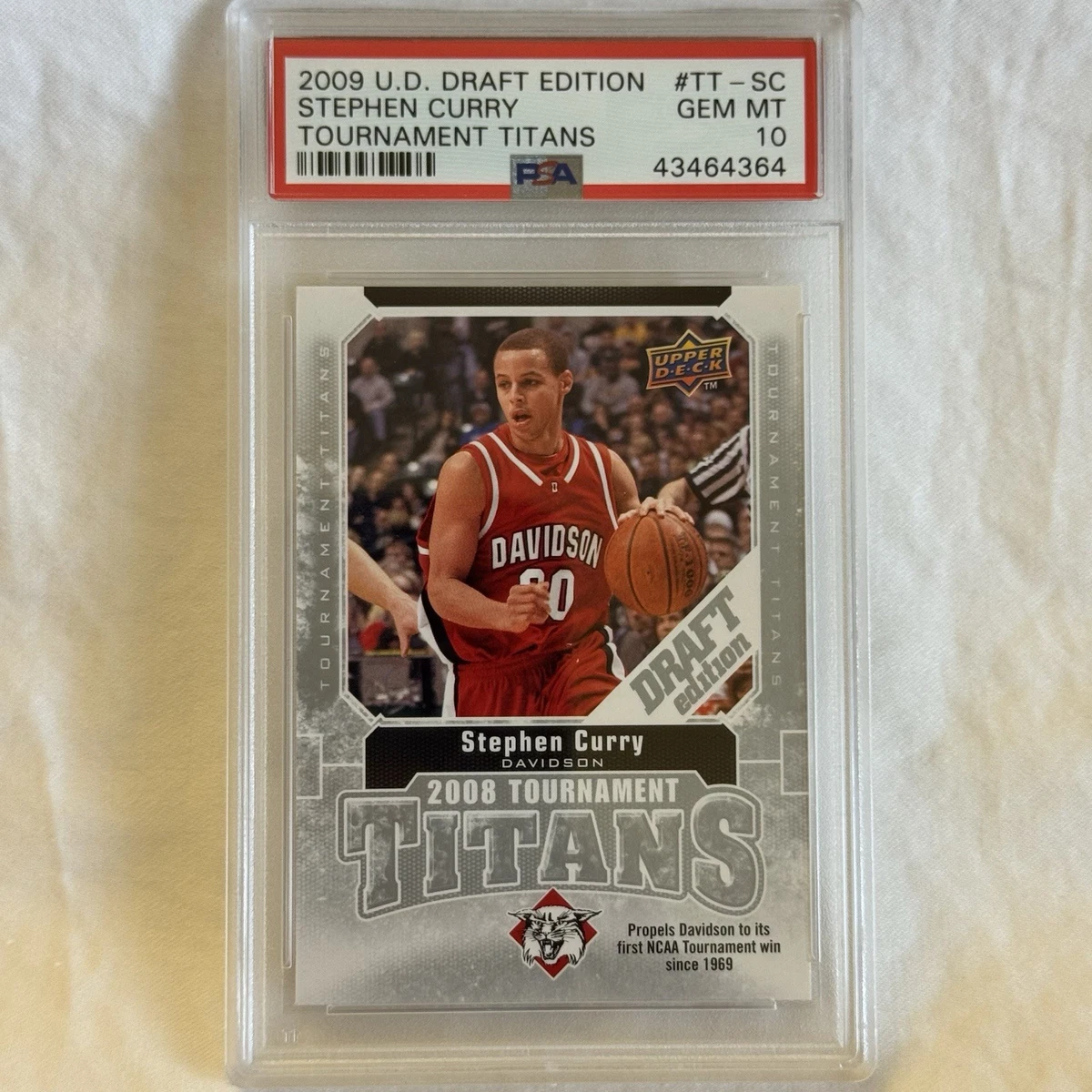 Stephen Curry Basketball Grade 10 Rookie Sports Trading Cards