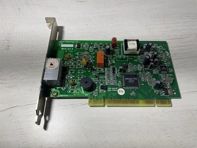 Creative Technology D15791 MK031600 Modem Fax Expension Card 32 Bit