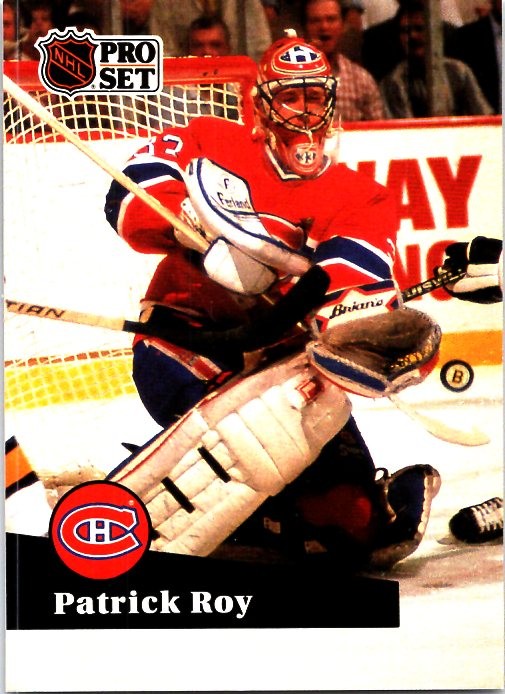 1991-92 Pro Set #125 Patrick Roy