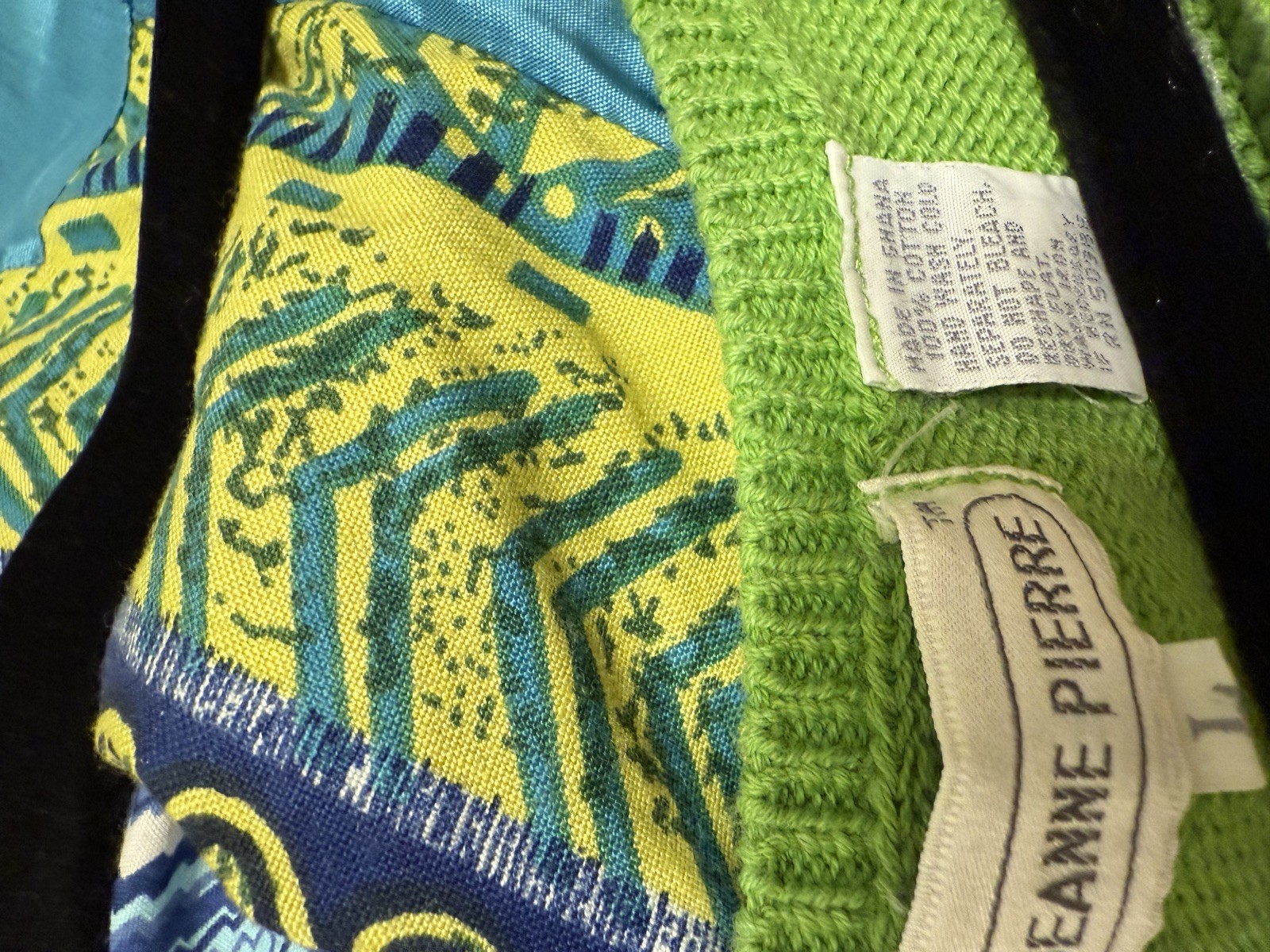 VTG SANDY STARKMAN M Patchwork Jacket Blazer with… - image 8