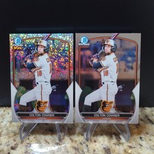Colton Cowser Speckle Refractor /299 2023 Bowman #BCP-144 * BCP-144 BASE READ