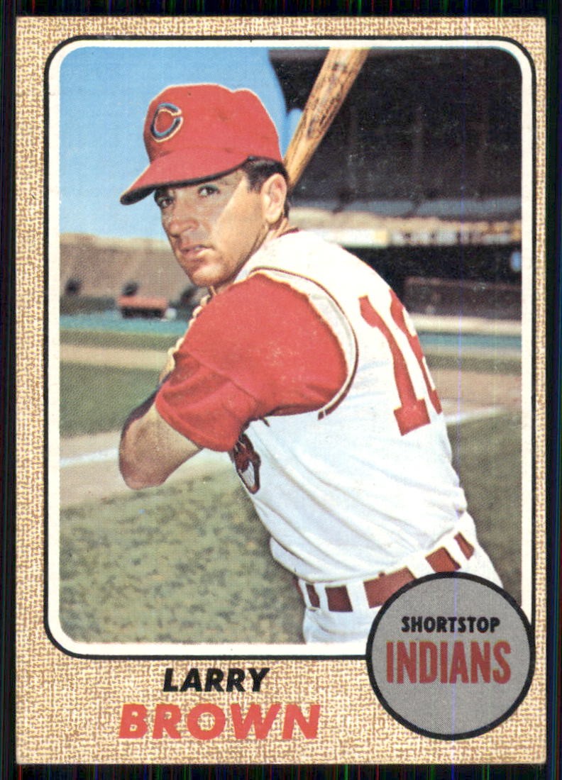 1968 Topps #197 Larry Brown