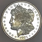 1921 P MORGAN DOLLAR**PROOF LIKE**TOUGH DATE PL**GEMBU**  NR #74907