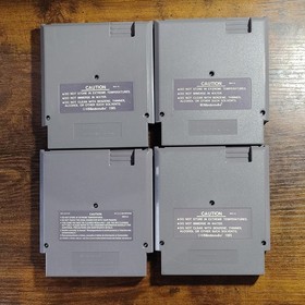 Nintendo NES Lot of 8 Games: TMNT, Renegade, Super Off Road + More (AUTHENTIC)