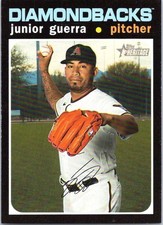 2020 Topps Heritage #583 Junior Guerra Diamondbacks