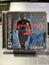 Dino Crisis 2 (Sony PlayStation 1, 2000) PS1 Capcom Black Label Disc & Case
