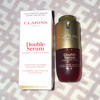 Clarins Double Serum Complete Age-Defying Concentrate 30mL 1oz Authentic New