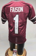 Rahsul Faison Signed Jersey South Carolina Gamecocks JSA CD55406 LG NFL Draft