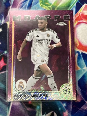 キリアン・エムバペ topps Chrome Kylian Mbappe 2024-25 Topps Chrome