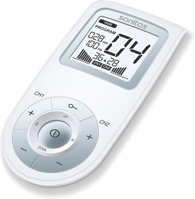 Sanitas SEM 43 Digital EMS TENS Reizstromgerät Elektrostimulationsgerät Display