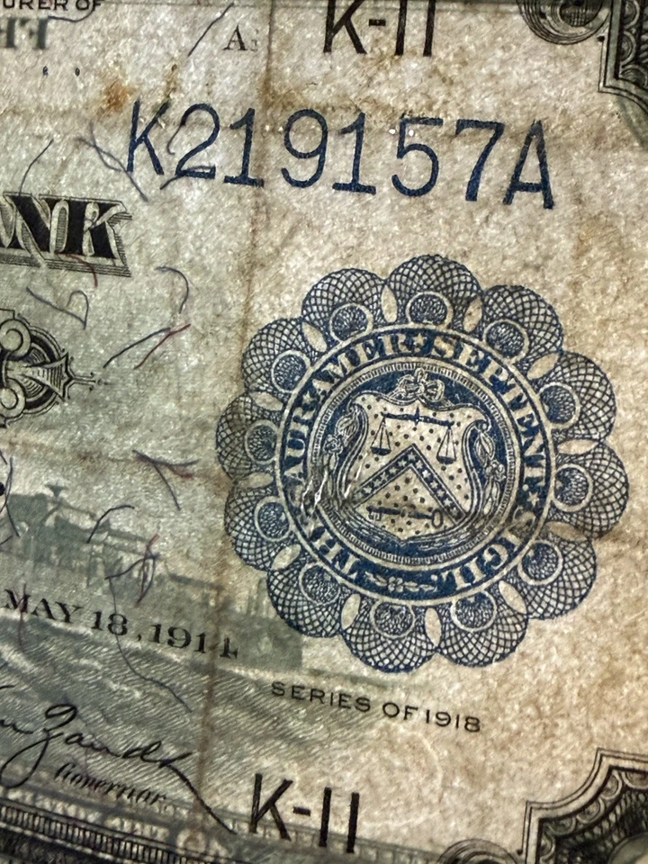 $2 1918 Dallas, Texas Federal Reserve Bank Note | FR. 776 | Battleship | VF+ - Image 3 of 3