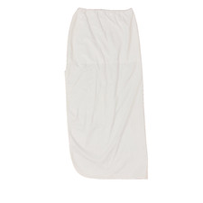 Full Length Control Slip David s Bridal Size M White Slit USA wedding bride