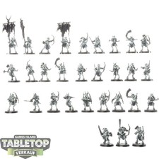 Beastmen Brayherds - 30x Ungor Herd - teilweise bemalt