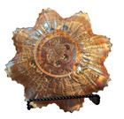 Northwood  Stippled Marigold 3 Fruits Bowl  1910c.                           (A) — photo 9