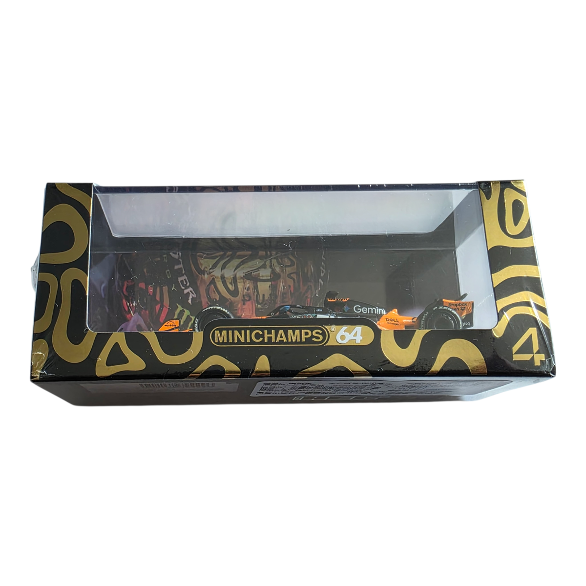 Minichamps MCL39 Lando Norris 2025 Gold Helmet HEC 2026 1:64 | eBay