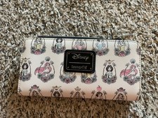Cartera Disney Loungefly Princesa Cremallera Retrato Floral
