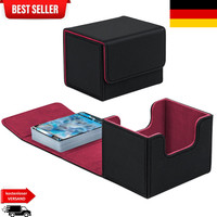 Tolesum Card Deck Box For Mtg, Sammelkarten Kartenbox FüR 100+ Karten, PU Leder